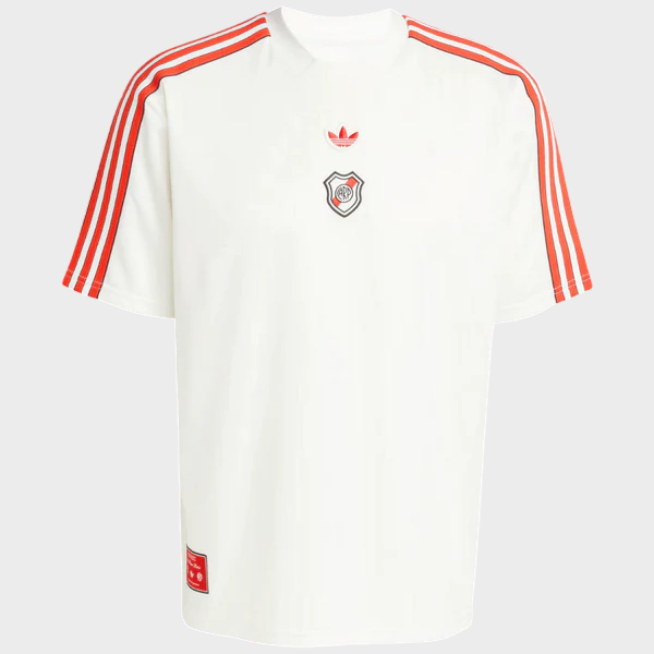 Camisa River Plate Terrace Icons 25/26 Adidas Branco