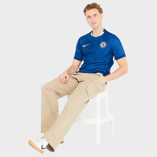 Camisa Chelsea I 25/26 Jogador Nike Masculina Azul