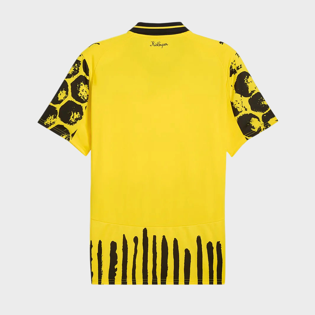 Camisa Borussia Dortmund x KidSuper 25/26 Torcedor Puma Masculina Amarelo