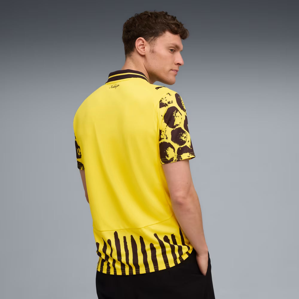 Camisa Borussia Dortmund x KidSuper 25/26 Torcedor Puma Masculina Amarelo