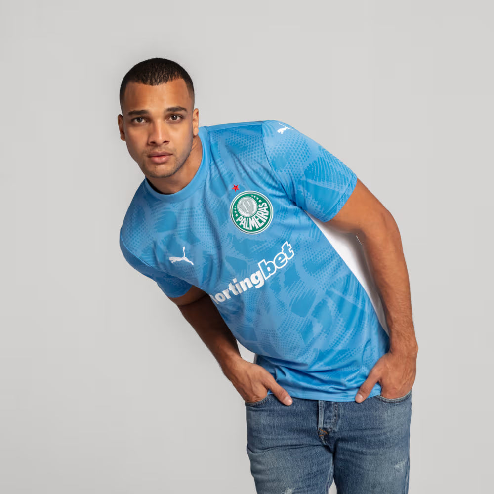 Camisa Palmeiras I Goleiro 25/26 Azul