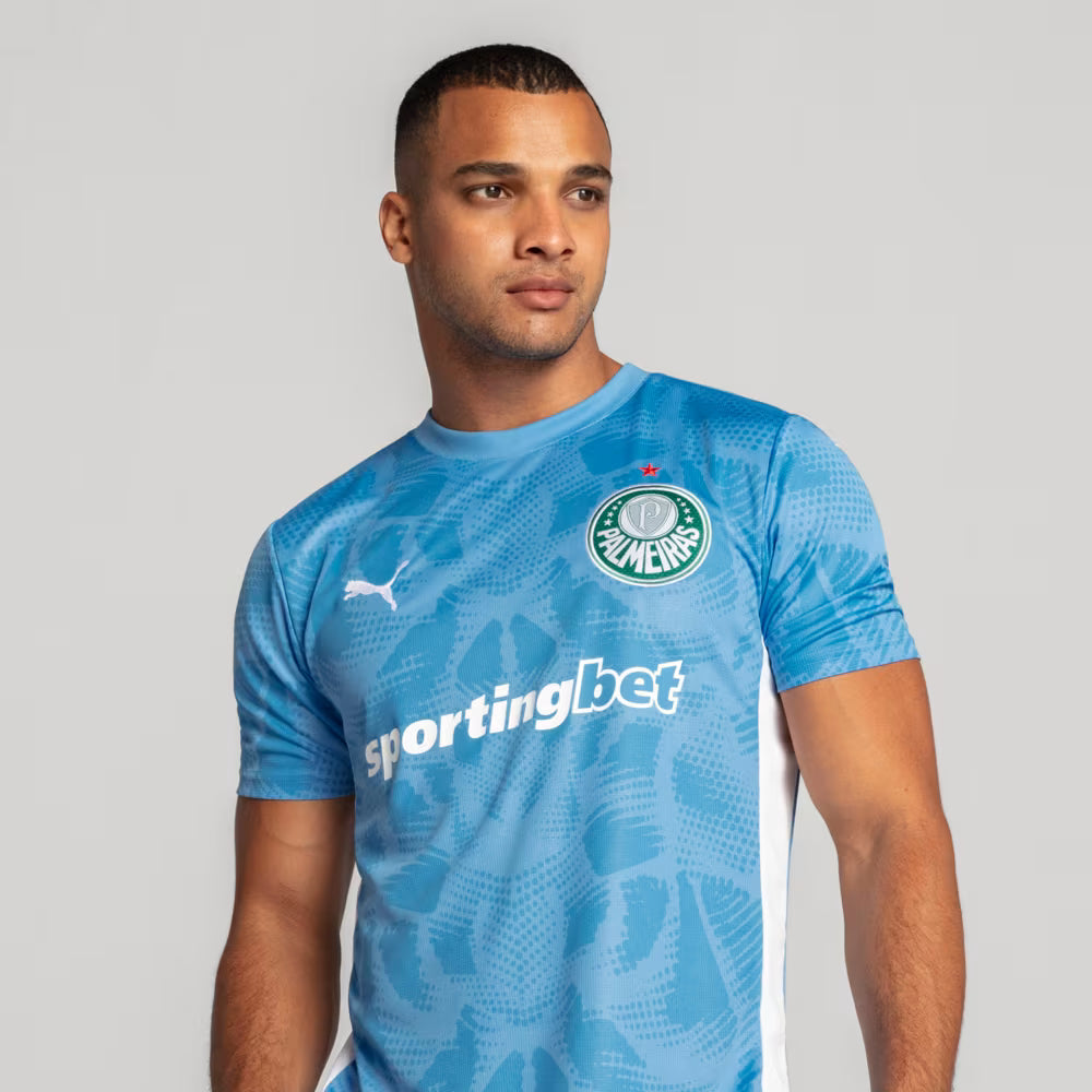 Camisa Palmeiras I Goleiro 25/26 Azul