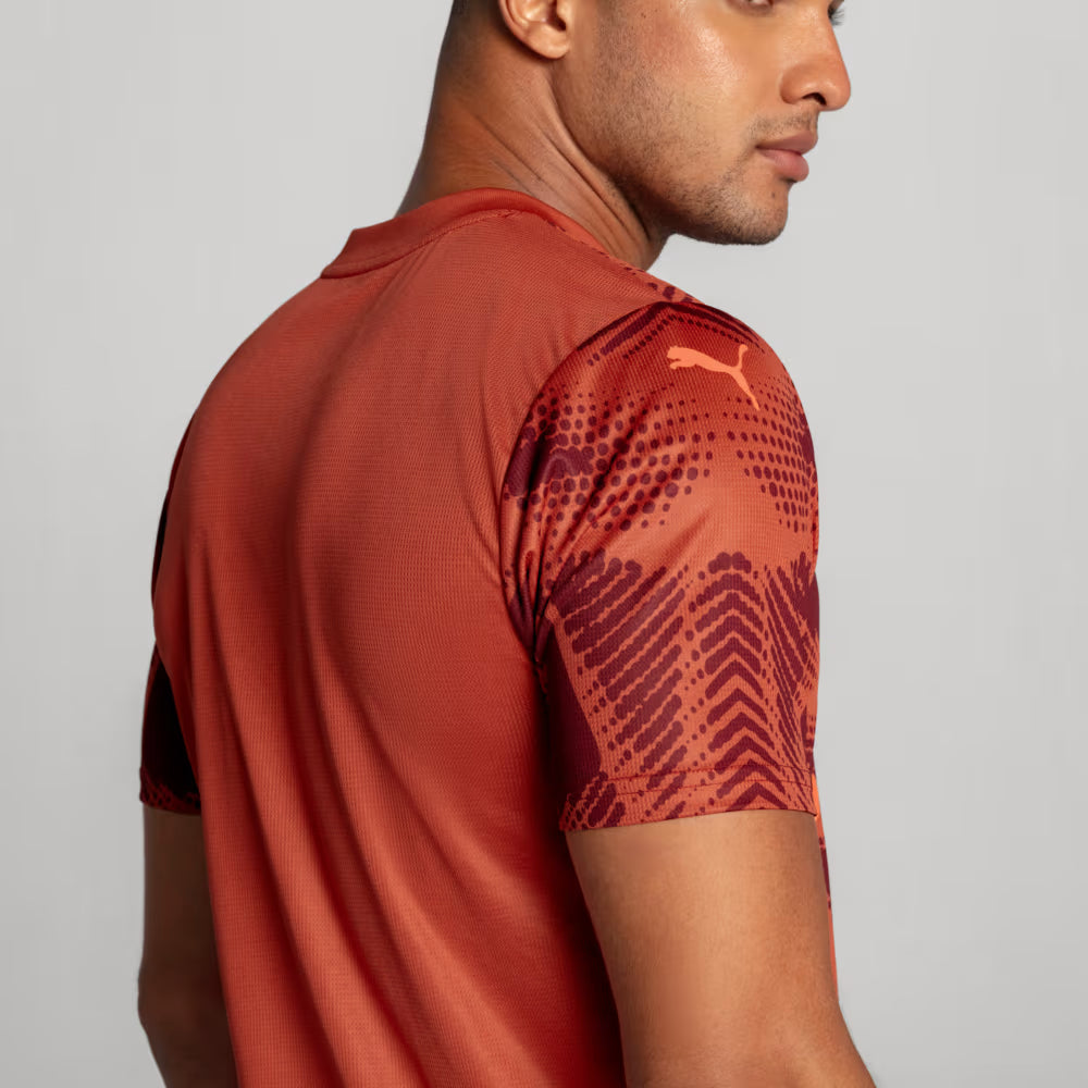 Camisa Palmeiras II Goleiro 25/26 Torcedor Puma Vermelha