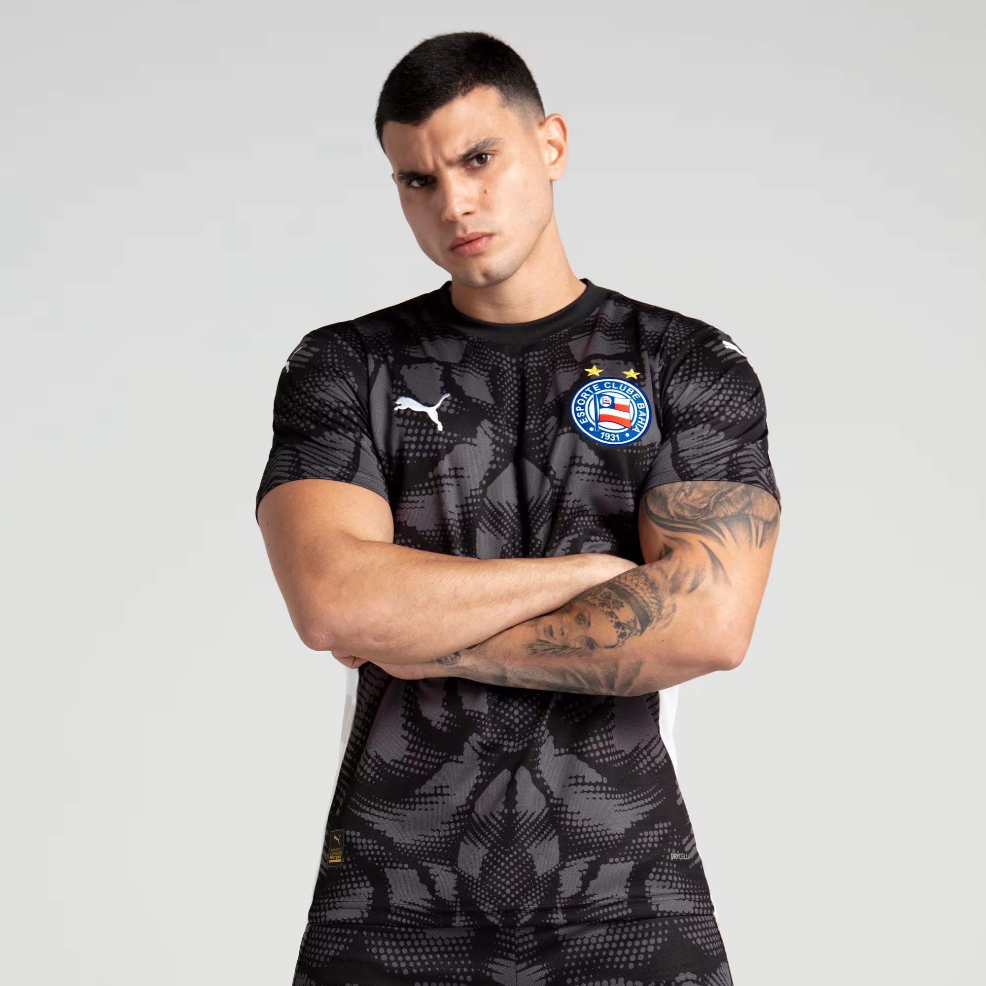 Camisa EC Bahia Goleiro I 25/26 Preto