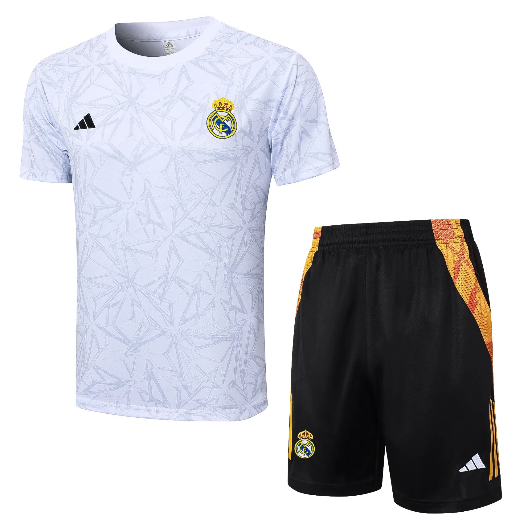 Conjunto Real Madrid Treino 24/25 Branco
