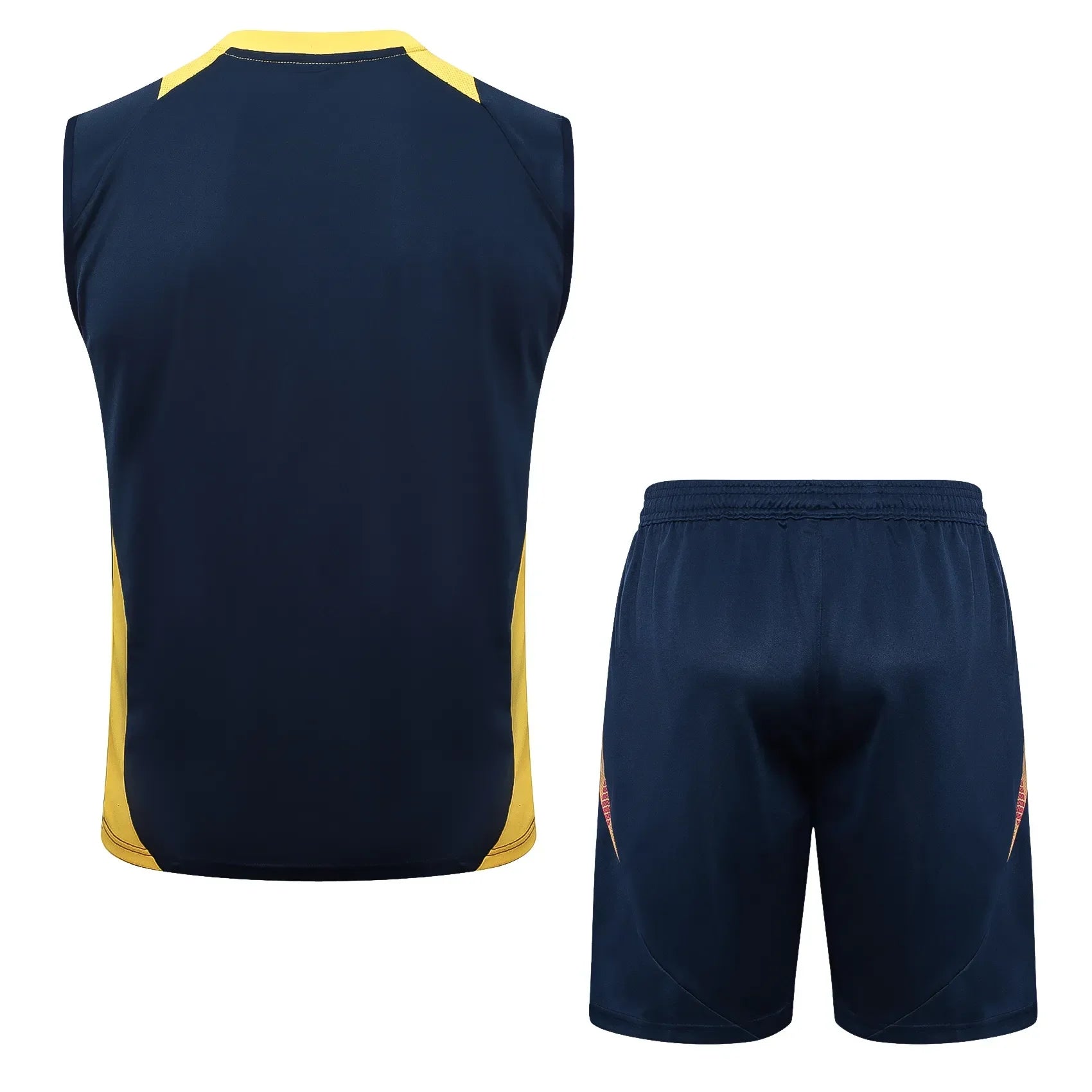 Conjunto Real Madrid Treino Regata 24/25 Azul Escuro