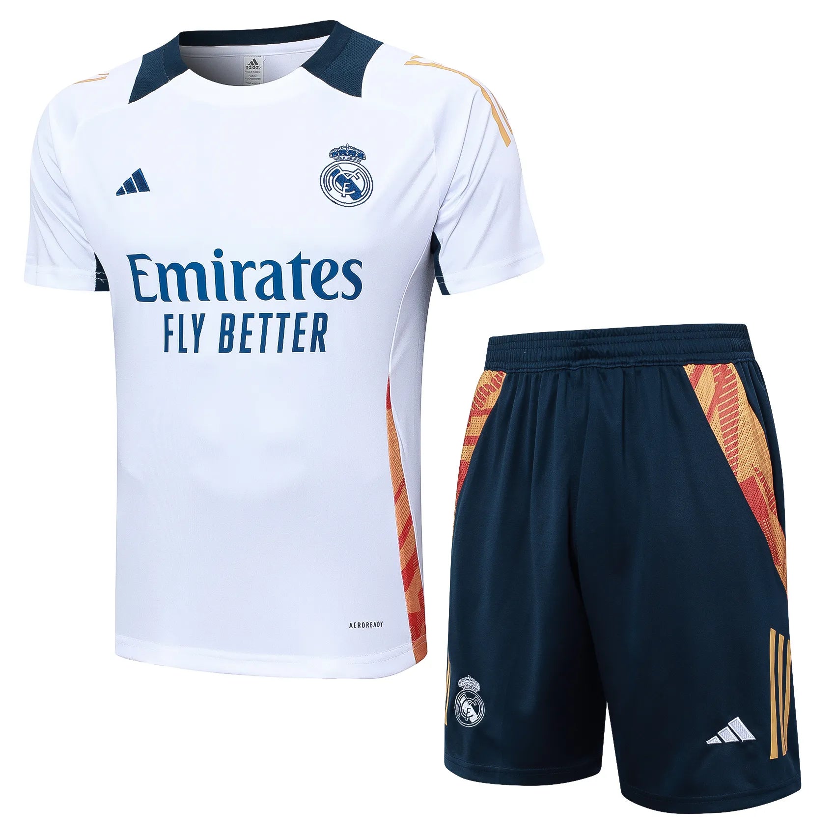 Conjunto Real Madrid Treino 24/25 Branco
